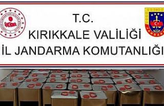 Kırıkkale’de kargo şubesinde 170 litre kaçak...