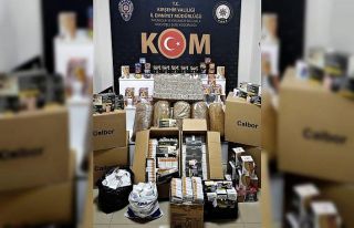 Kırşehir’de kaçak tütün operasyonu: Binlerce...