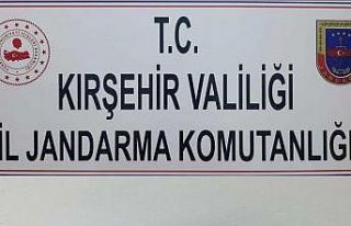 Kırşehir’de ruhsatsız tüfek operasyonu