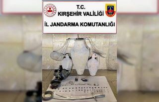 Kırşehir’de tarihi eser kaçakçılığı operasyonu:...