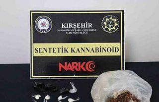 Kırşehir’de uyuşturucu operasyonu: 1 şüpheli...
