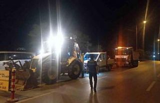 Kocaeli’de yola beton döken firmaya 20 bin lira...