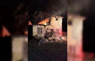 Konya’da ev yangını