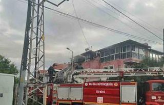Köyceğiz’de ev yangını