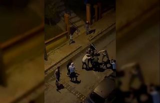 Küçükçekmece’de iki grup arasındaki sopalı...