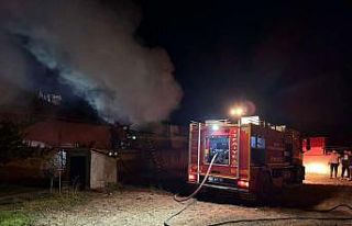 Kulu’da müstakil evde yangın