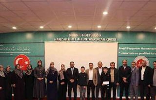 Kur’an bülbülleri ödüllendirildi