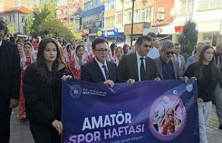 Kütahya’da Amatör Spor Haftası coşkusu