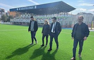 Kütahya’daki spor sahaları yenilendi