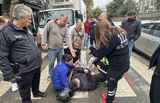 Lise öğrencisi kazada yaralandı