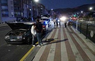 Malatya’da 4 araçlı zincirleme kaza: 2 yaralı