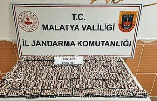 Malatya’da 4 bin 438 adet uyuşturucu hap ele geçirildi