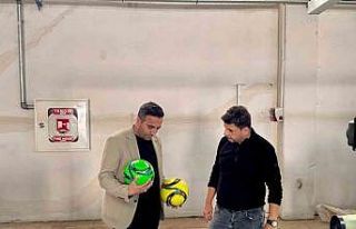 Malatya’da futbol topu üretimine başlandı
