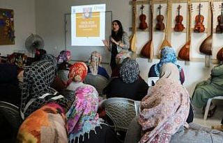 Malatya’da Konteyner Kent’te kadınlara hijyen...