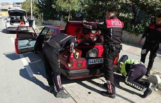 Malatya’da polisin "dur" ihtarına uymayan...