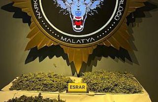 Malatya’da uyuşturucu operasyonu: 1 gözaltı