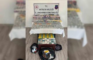 Manavgat’ta kaçak sigara operasyonu