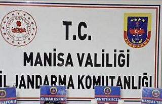 Manisa Jandarmadan zehir tacirine darbe