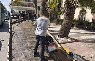 Manisa’da motosikletlere yaya yolu denetimi