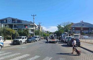 Marmaris’te motosikletli saldırı: 1 yaralı