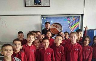 Mehmet Ahmet Genç İlkokulu’ndan öğrencilere...