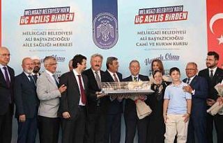 Melikgazi’de bir ASM ve cami daha açıldı