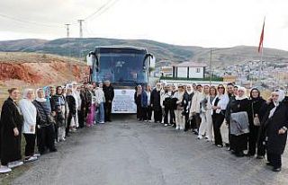 Memleket özlemi çeken 50 Bayburtlu baba ocağına...