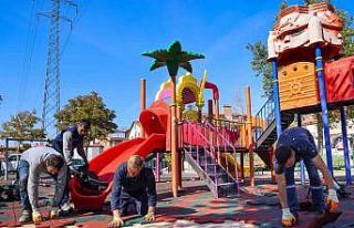 Meram’ın park ve bahçeleri kışa hazırlanıyor