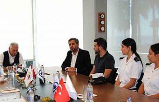 Mersinli genç denizciler Erasmus stajı için İtalya...