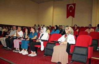 Midyat Devlet Hastanesinde personele eğitim programı...
