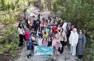 Minik öğrencilere doğa sevgisi aşılandı