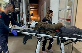 Motosiklet devrildi: 1 yaralı