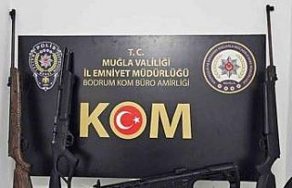 Muğla’nın 7 ilçesinde silah operasyonu: 4 tutuklama
