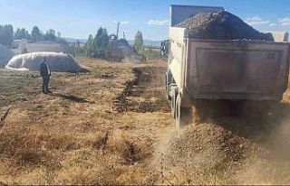 Muş’ta stabilize yol çalışmaları sürüyor