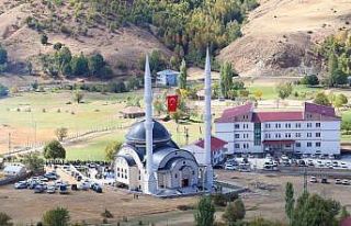 Muş’ta Üçevler Köyü Camisi ibadete açıldı