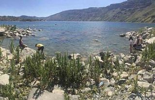 Nemrut Krater Gölü’nde mangal yakan 2 kişiye...