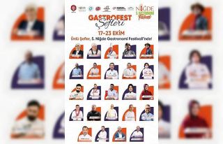 Niğde 5. Gastronomi Festivali için geri sayım başladı