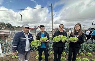 Öğrenciler, "Bahçem Çayırova"da ilk...