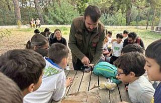 Öğrenciler yaban hayatını yakından tanıdı