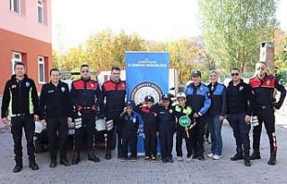 Öğrencilere polislik mesleği anlatıldı