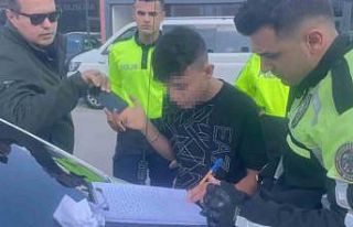 Önce patronundan sonra polisten kaçtı, yakalanınca...