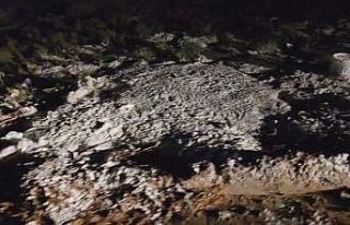 Önce tonlarca tekstil atığı, şimdi de kilolarca...