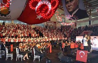 Onikişubat’ta ‘Cumhuriyet’in 1000 Sesi’ konseri