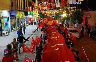 Osmaniye’de Cumhuriyet’in 102. yılı coşkusu
