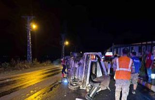 Osmaniye’de otomobil takla attı: 3 yaralı