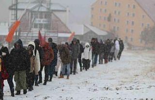 Palandöken’e Cumhuriyet tırmanışı