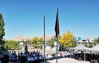 Patnos’ta öğrenciler Filistin için tek yürek...