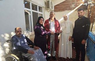 Rahatsızlığından dolayı nikaha katılamayan babaya...