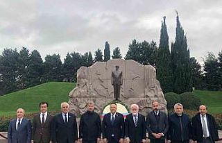 Rektör Hamdullah Şevli, Azerbaycan’da resmi temaslarda...