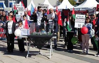 Sağlık çalışanları Gazze için 100. haftada...